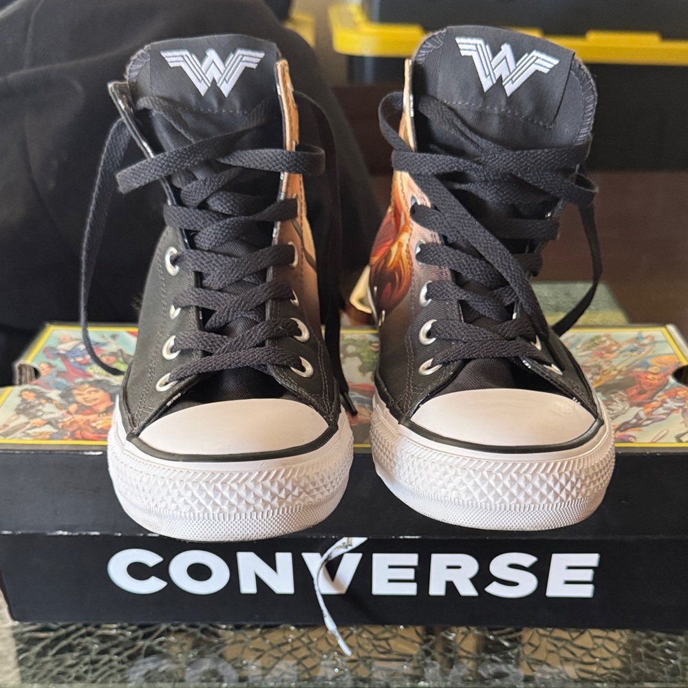 Converse Wonder⭐️Woman Special Edition Black High-Top Women's Shoes